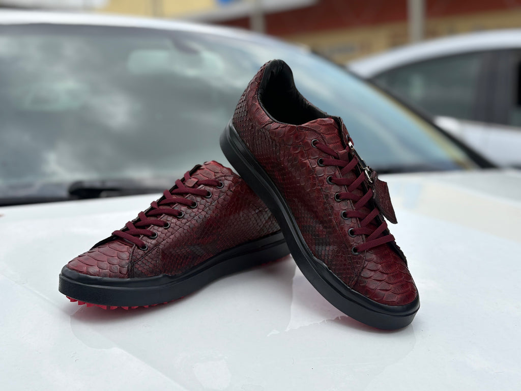 TENIS DE PYTHON ROJOS