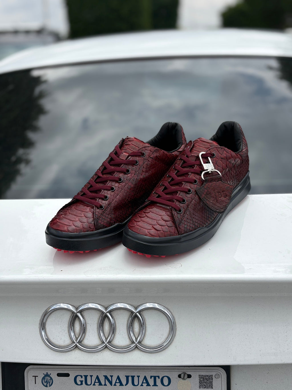 TENIS DE PYTHON ROJOS