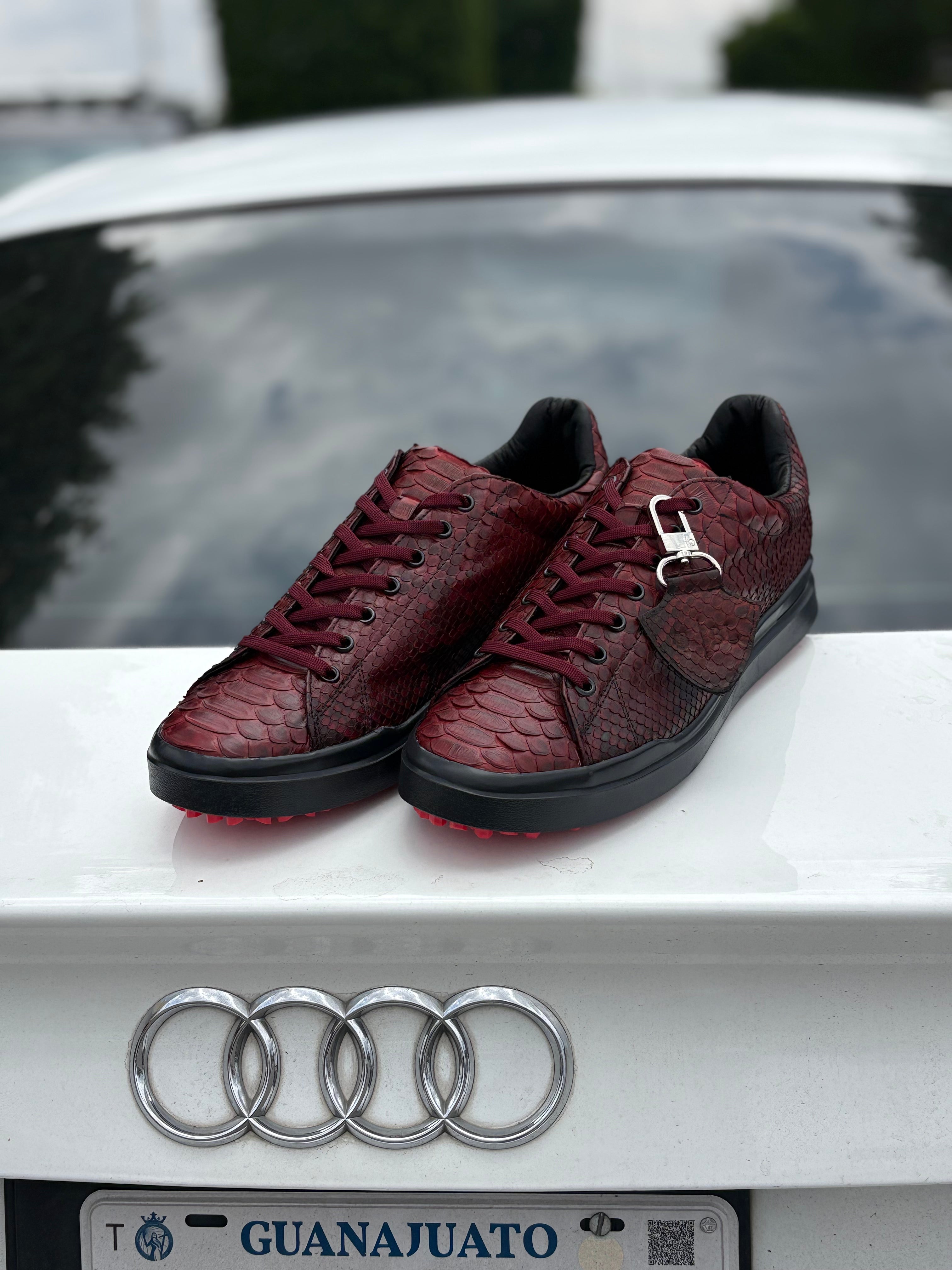 TENIS DE PYTHON ROJOS