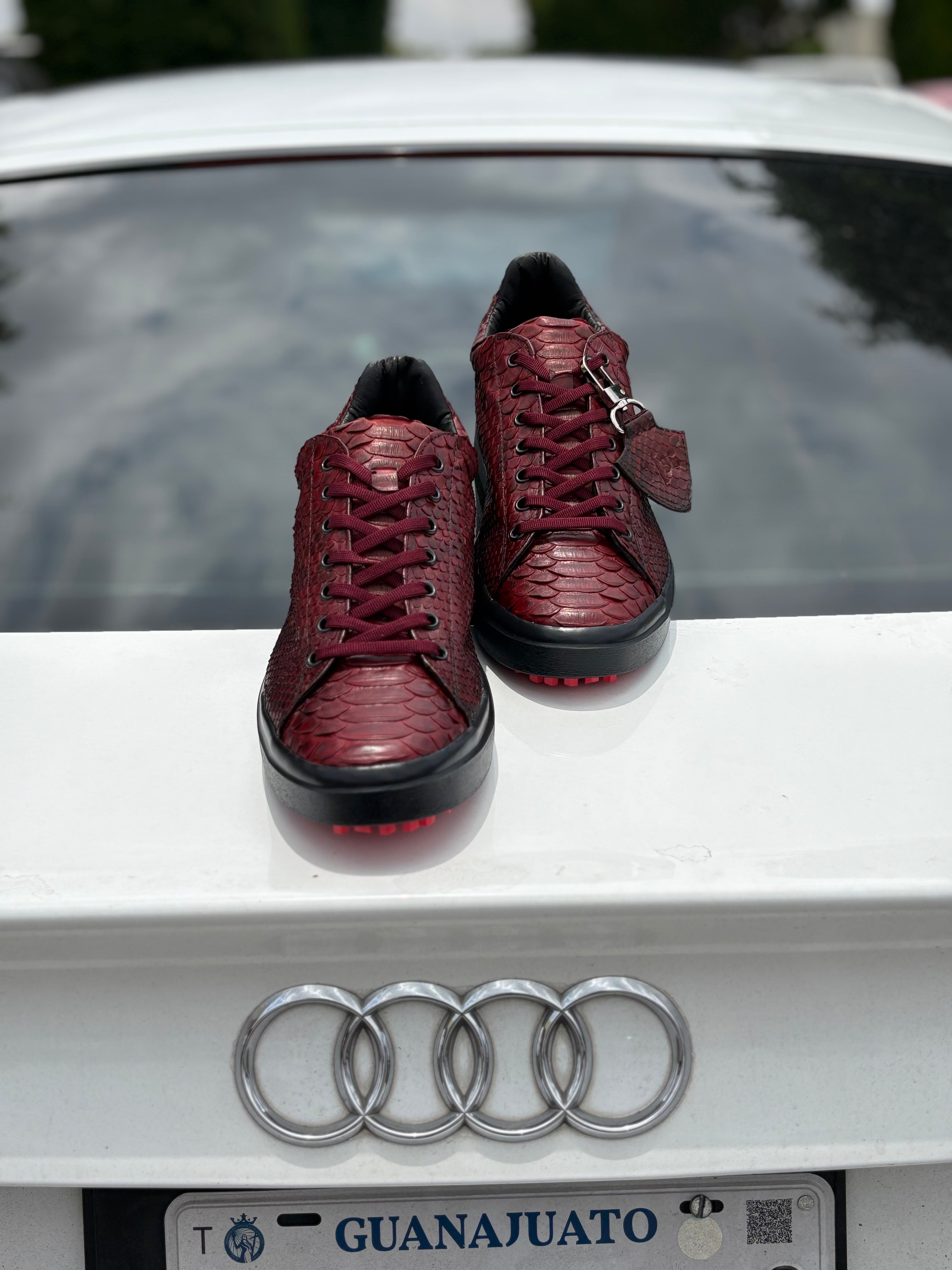 TENIS DE PYTHON ROJOS