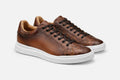 Tenis de avestruz canela